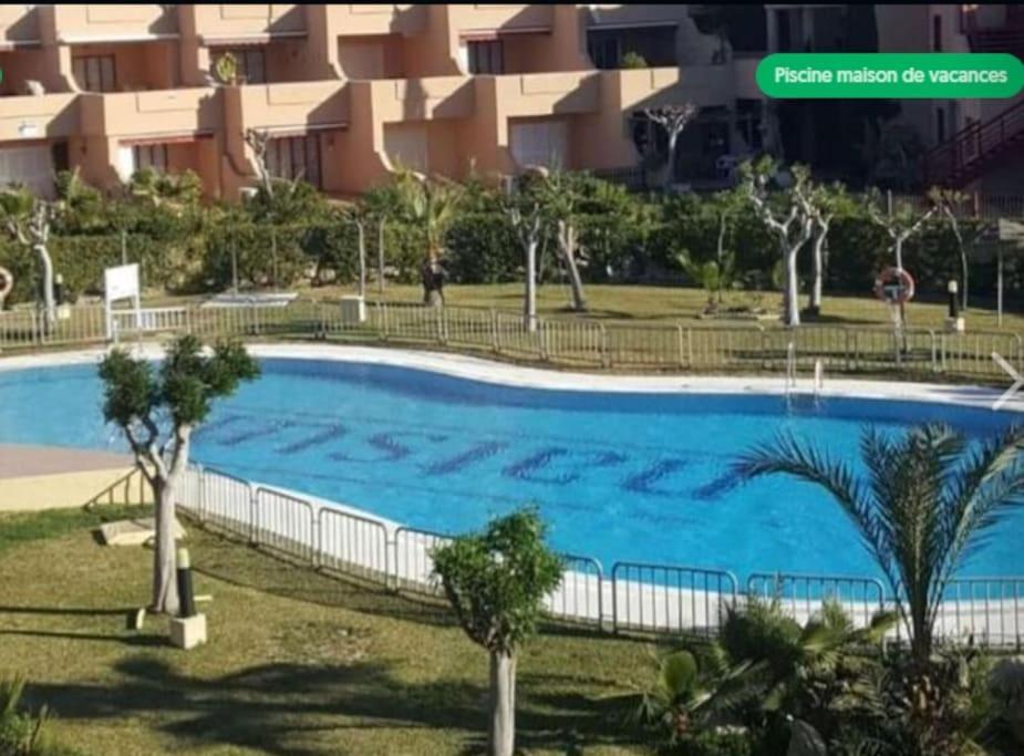 Estudio En Urbanizacion Naturista Con Piscina Junto Al Mar Vera Exterior foto