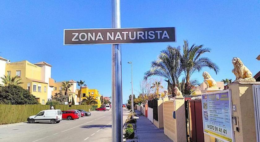 Estudio En Urbanizacion Naturista Con Piscina Junto Al Mar Vera Exterior foto