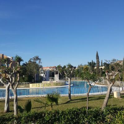 Estudio En Urbanizacion Naturista Con Piscina Junto Al Mar Vera Exterior foto